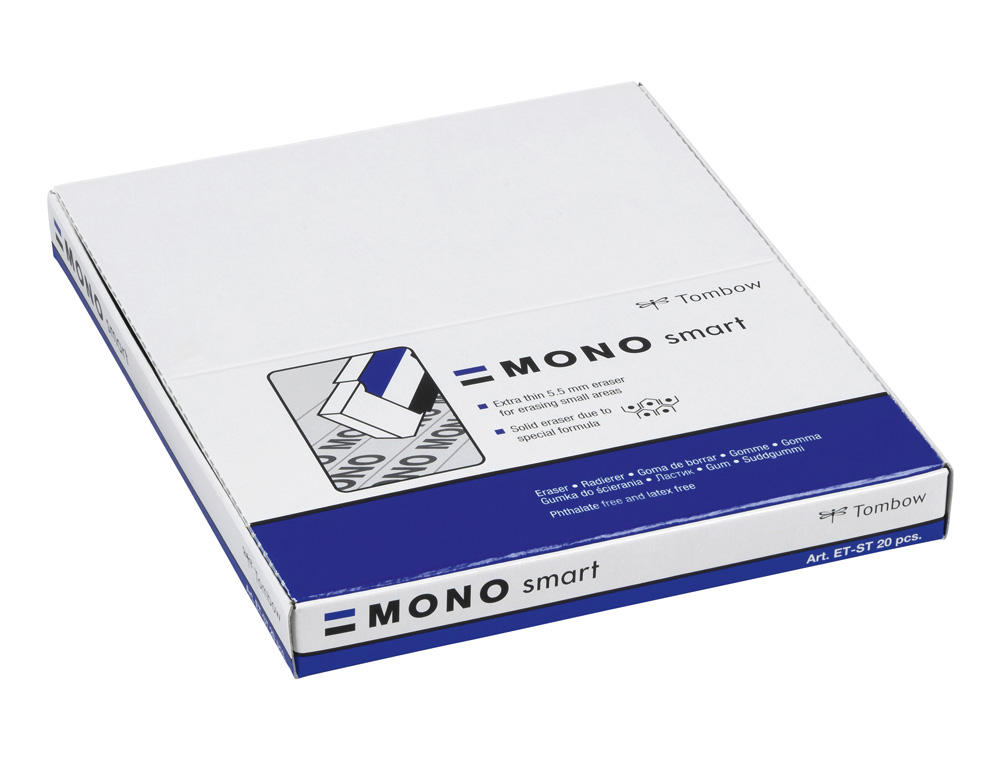 GOMA TOMBOW MONO SMART EXTRA FINA 5,5 MM PARA BORRADO DE PRECISION