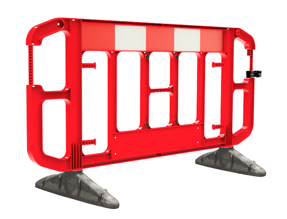 BARRERA FARU NAVIGATOR POLIETILENO ROJO LONGITUD 2 MT