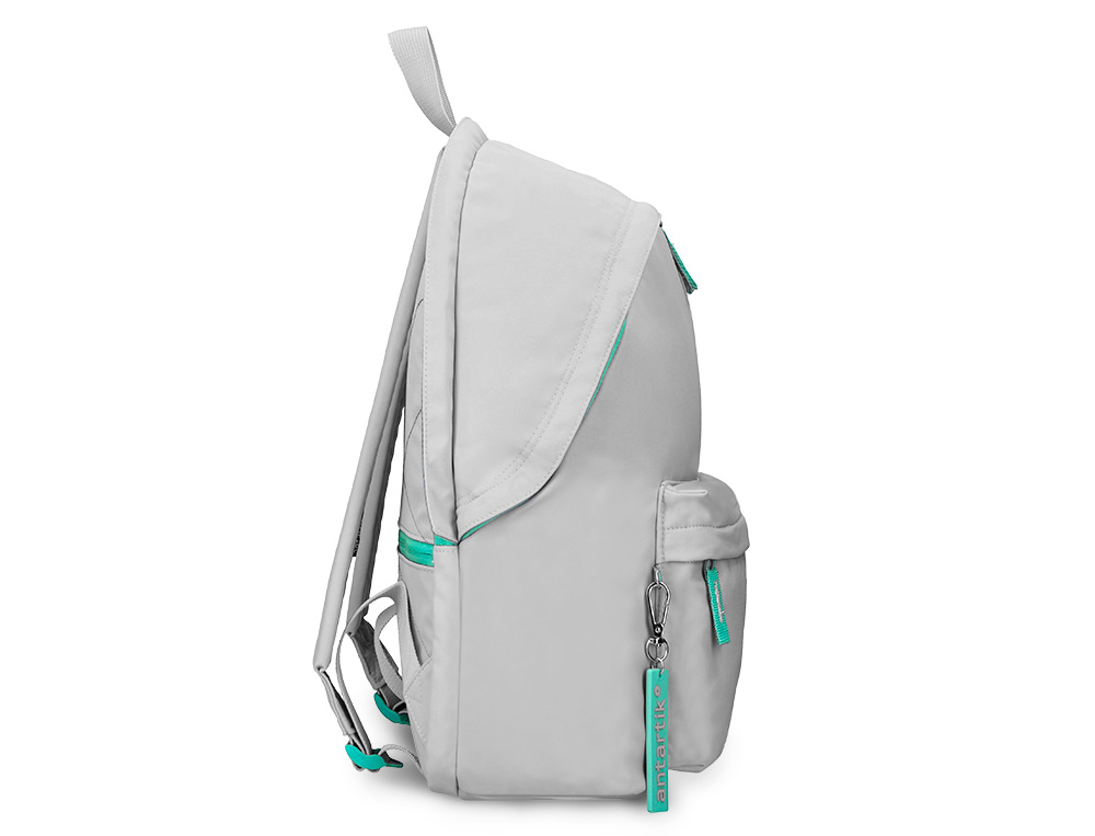MOCHILA ANTARTIK BASIC PACK CON BOLSILLO PARA PORTATIL GRIS 20 L 300X160X420 MM