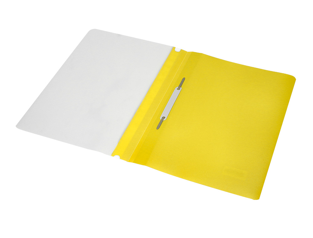 CARPETA DOSSIER FASTENER PLASTICO Q-CONNECT DIN A4 AMARILLA
