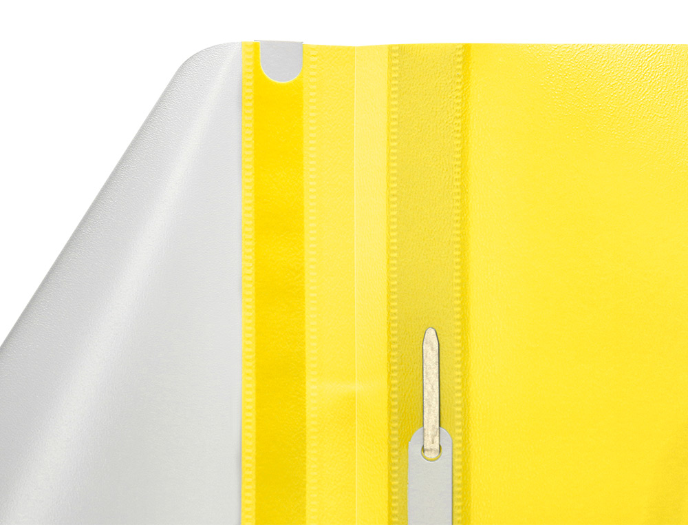 CARPETA DOSSIER FASTENER PLASTICO Q-CONNECT DIN A4 AMARILLA
