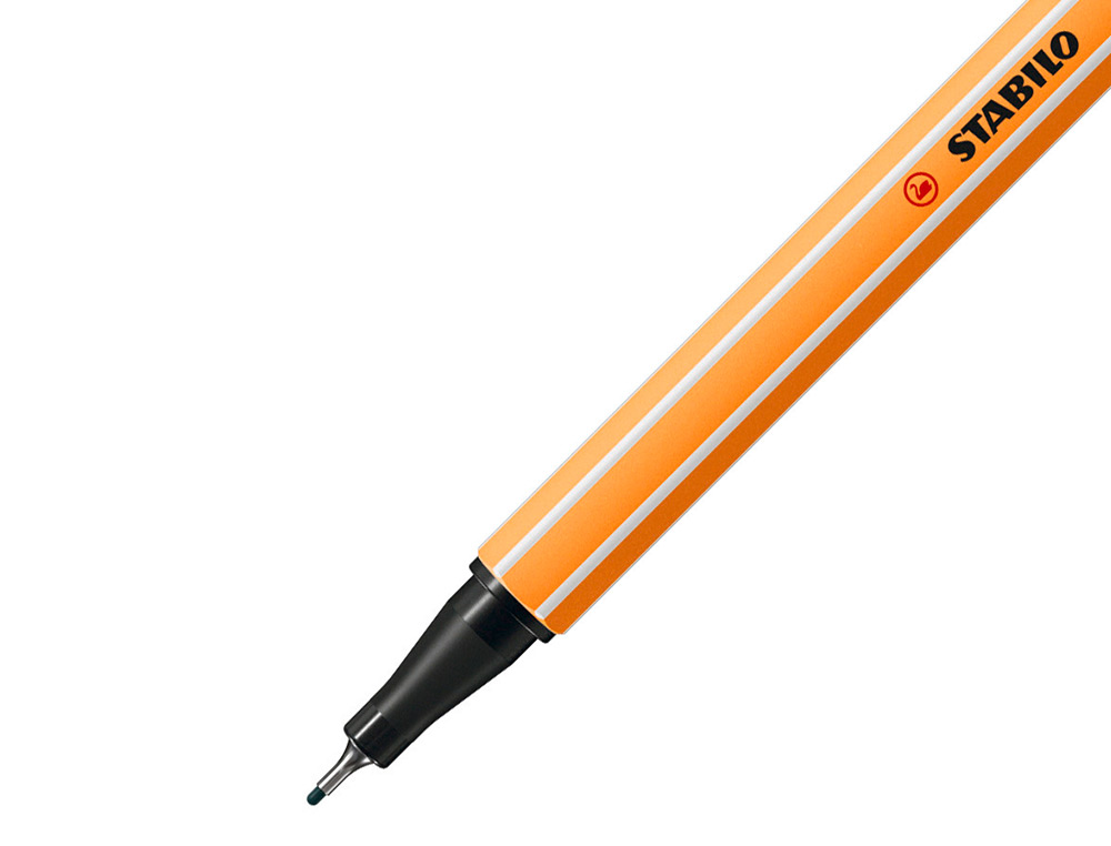 ROTULADOR STABILO PUNTA DE FIB RA POINT 88 VERDE OLIVA PUNTA FINA 0,4MM
