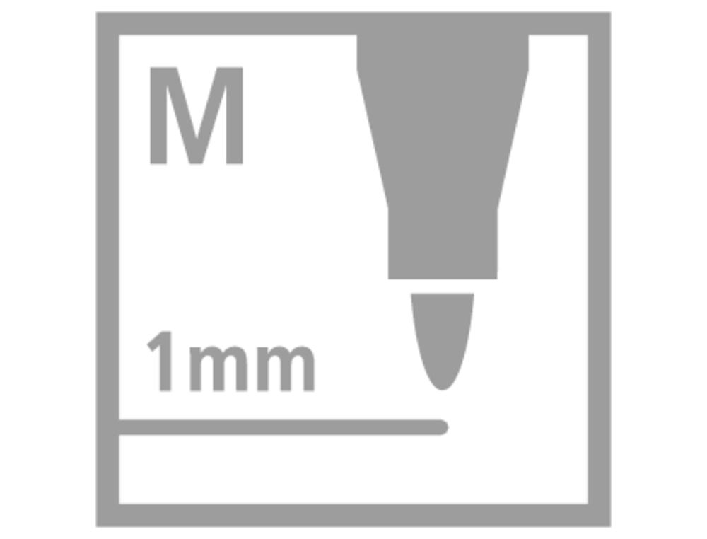 ROTULADOR STABILO ACUARELABLE PEN 68 ROSA PUNTA GRUESA 1MM