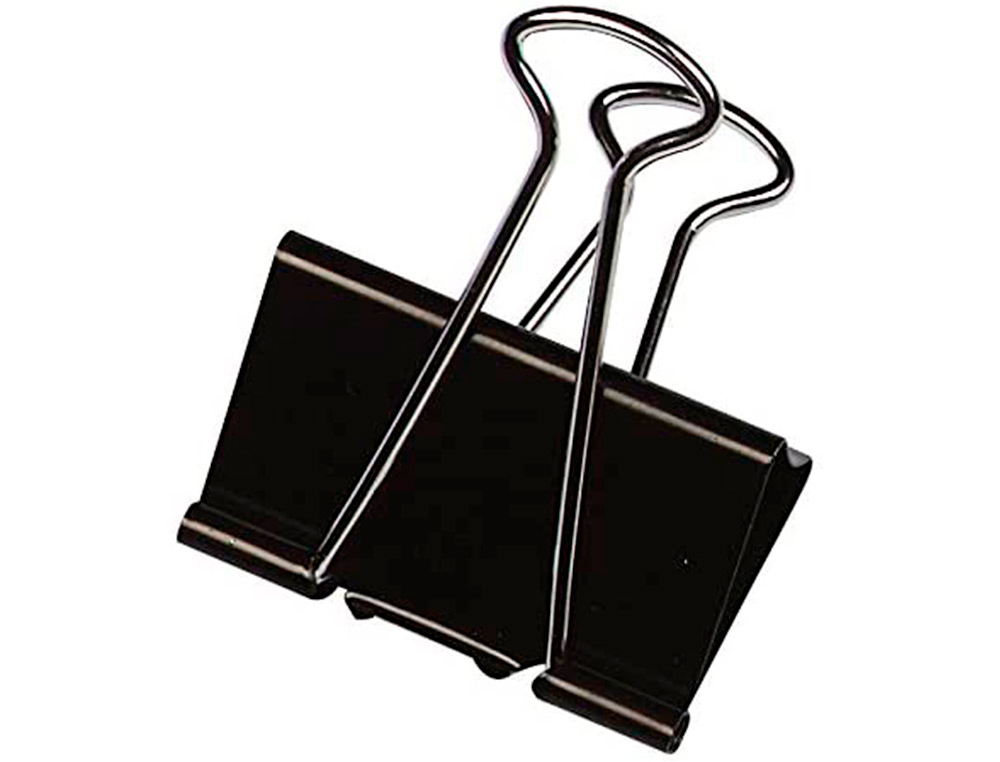 PINZA METALICA Q-CONNECT REVERSIBLE N.1 19 MM CAJA DE 10 UNIDADES