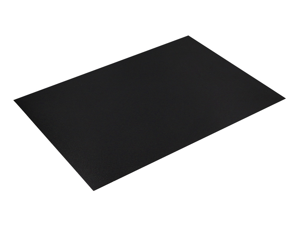 TAPA ENCUADERNACION LIDERPAPEL POLIPROPILENO A4 0.5MM NEGRO OPACO PAQUETE DE 100 UNIDADES
