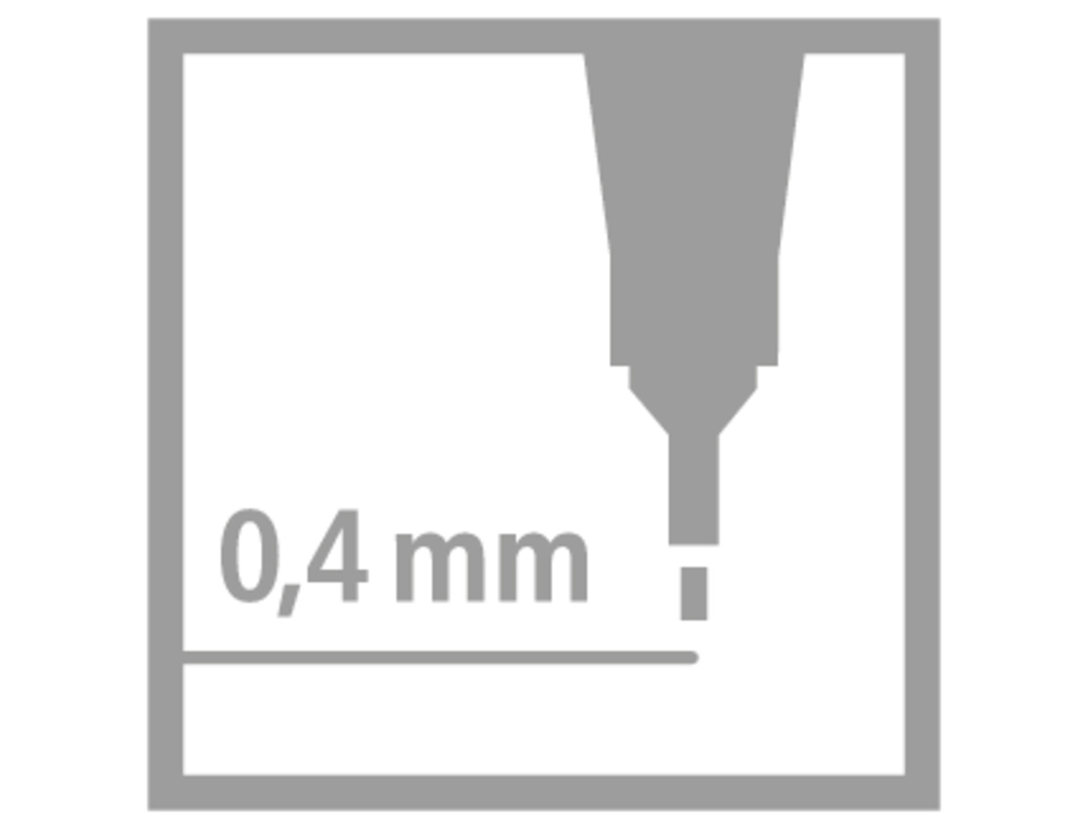 ROTULADOR STABILO PUNTA DE FIB RA POINT 88 AMARILLO NEON PUNTA FINA 0,4MM